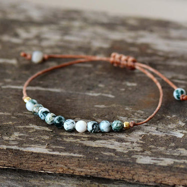 The Handmade Minimalist Natural Stone Bead Wrap Bracelet-Your Soul Place